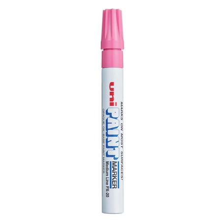 Uni-Paint Permanent Marker, Medium Bullet Tip, Pink 63611